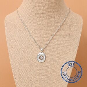 Stamped 925 Sterling Silver Women
Chain Pendant Necklace